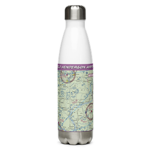 Henderson Airport (95IL) VFR Sectional Water Bottle