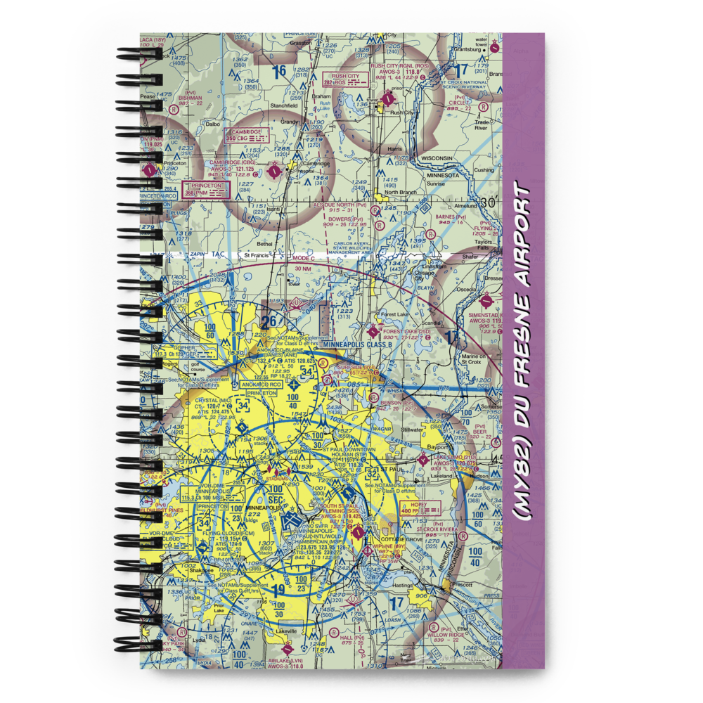 Du Fresne Airport (MY82) VFR Sectional Notebook 