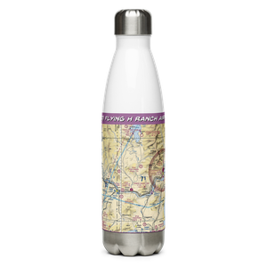 Flying H Ranch Airport (96ID) VFR Sectional Water Bottle