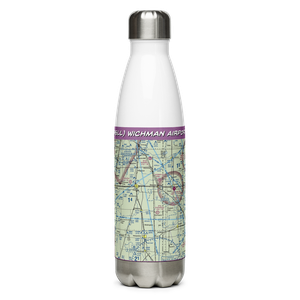 Wichman Airport (96LL) VFR Sectional Water Bottle
