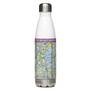 Vette/Blust Seaplane Base (96WI) VFR Sectional Water Bottle