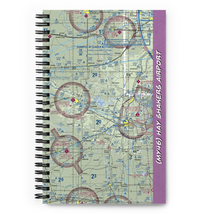 Hay Shakers Airport (MY46) VFR Sectional Notebook