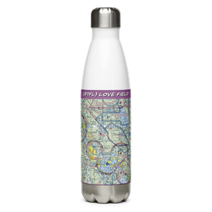 Love Field (97FL) VFR Sectional Water Bottle
