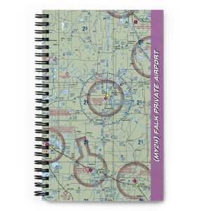 Falk Private Airport (MY24) VFR Sectional Notebook