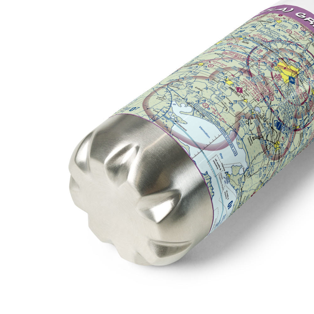 Greene Air Park (97LA) VFR Sectional Water Bottle 