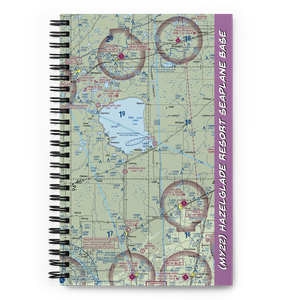 Hazelglade Resort Seaplane Base (MY22) VFR Sectional Notebook