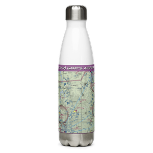 Gary's Airport (97MO) VFR Sectional Water Bottle