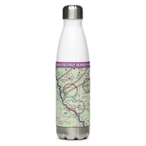 San Pedro Ranch Airport (97TX) VFR Sectional Water Bottle