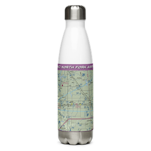 North Fork Airport (97WI) VFR Sectional Water Bottle