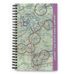 Taus River Ranch Airport (MU86) VFR Sectional Notebook