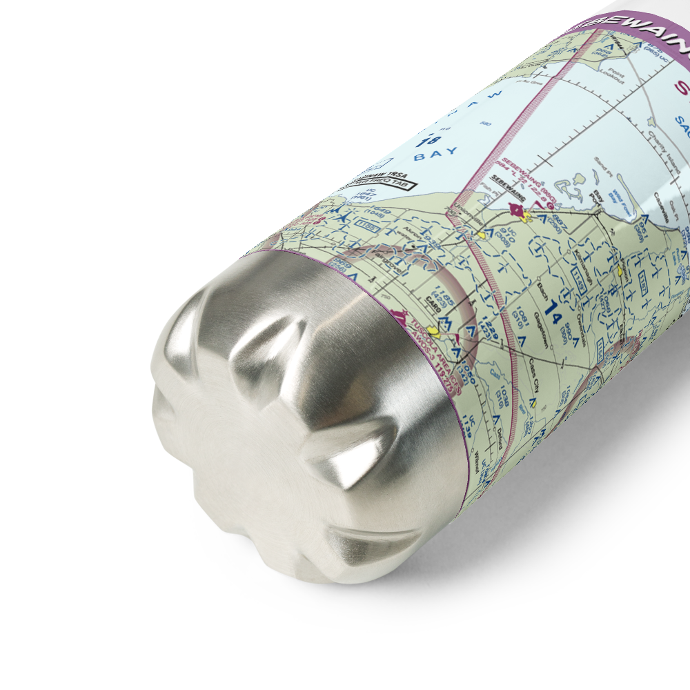 Sebewaing Township Airport (98G) VFR Sectional Water Bottle 