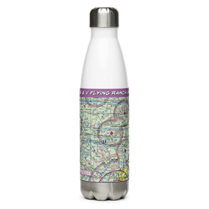B & V Flying Ranch Airport (98IN) VFR Sectional Water Bottle