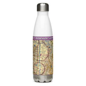 Rosemont Airport (98MT) VFR Sectional Water Bottle