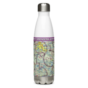 Krenzers Airport (98NY) VFR Sectional Water Bottle