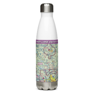 Candy Lake Estate Airport (98OK) VFR Sectional Water Bottle