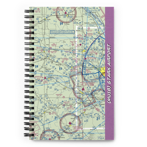 Stark Airport (MU18) VFR Sectional Notebook