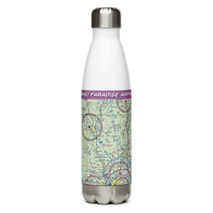 Paradise Airport (99MS) VFR Sectional Water Bottle