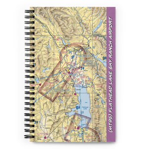 Flathead Lake Sky Ranch Airport (MT95) VFR Sectional Notebook
