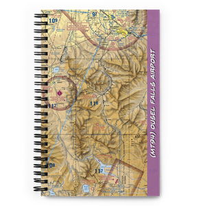 Ousel Falls Airport (MT94) VFR Sectional Notebook