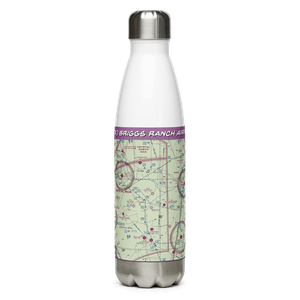 Briggs Ranch Airport (99TX) VFR Sectional Water Bottle