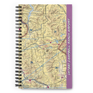 Campbell Ranch Airport (MT88) VFR Sectional Notebook