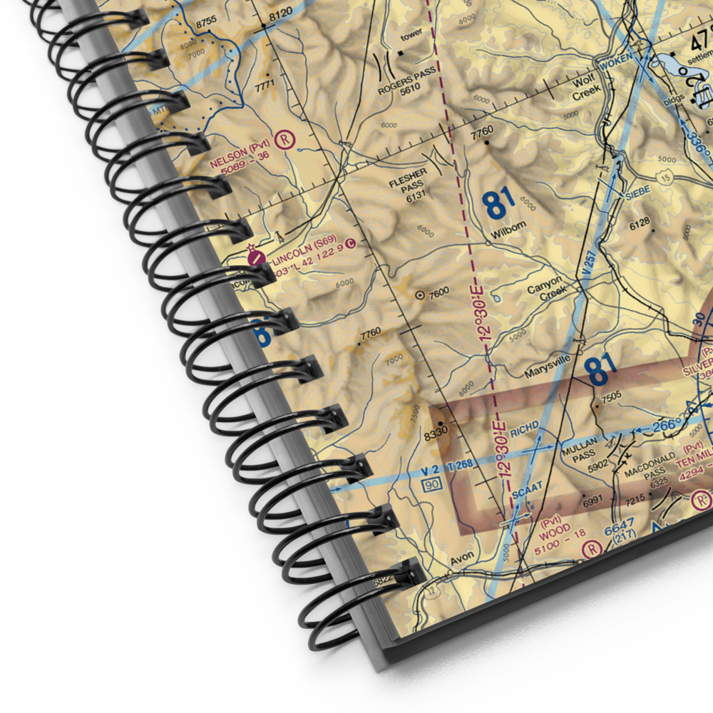 Bar E Airport (MT86) VFR Sectional Notebook 