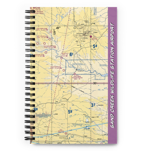 Sand Creek Wildlife Station Airport (MT79) VFR Sectional Notebook