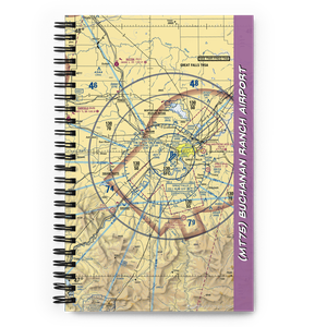 Buchanan Ranch Airport (MT75) VFR Sectional Notebook
