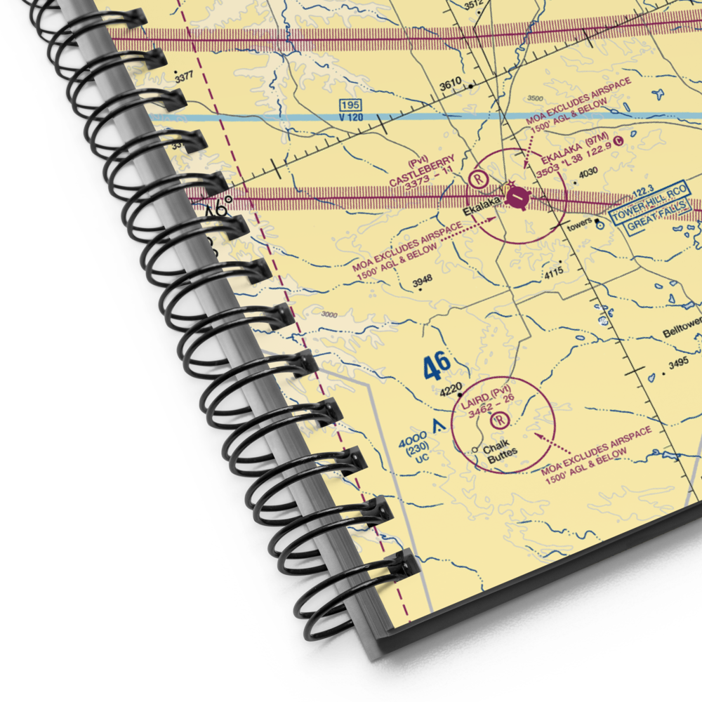 Sikorski Ranch Airport (MT74) VFR Sectional Notebook 