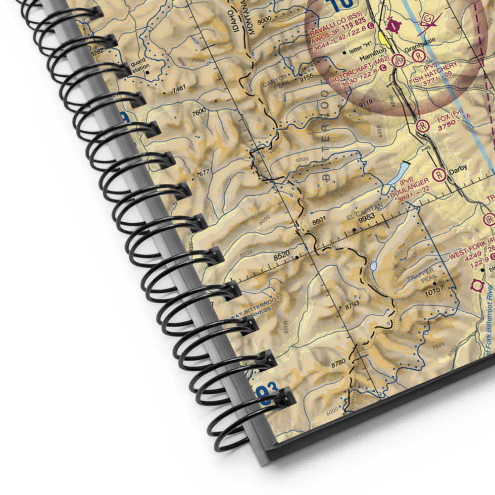 Hedditch Airport (MT72) VFR Sectional Notebook 