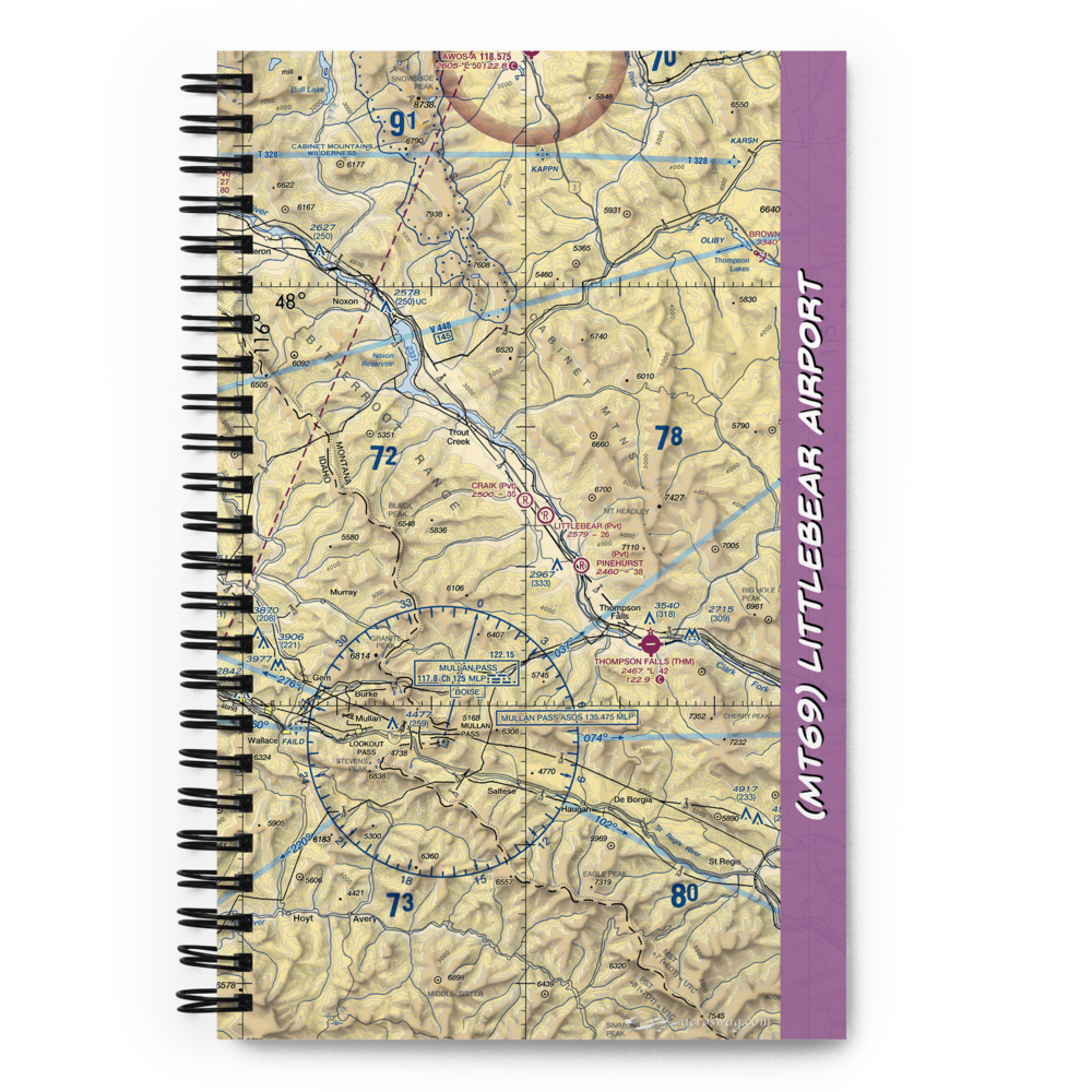 Littlebear Airport (MT69) VFR Sectional Notebook 
