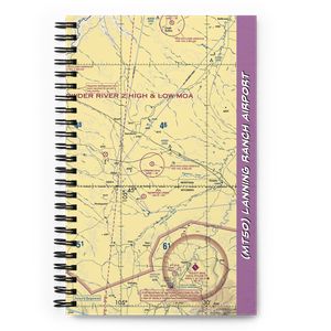 Lanning Ranch Airport (MT50) VFR Sectional Notebook