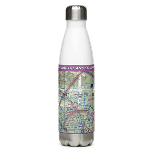 Arctic Angel Airport (9AK4) VFR Sectional Water Bottle