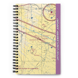 Castleberry Airport (MT45) VFR Sectional Notebook