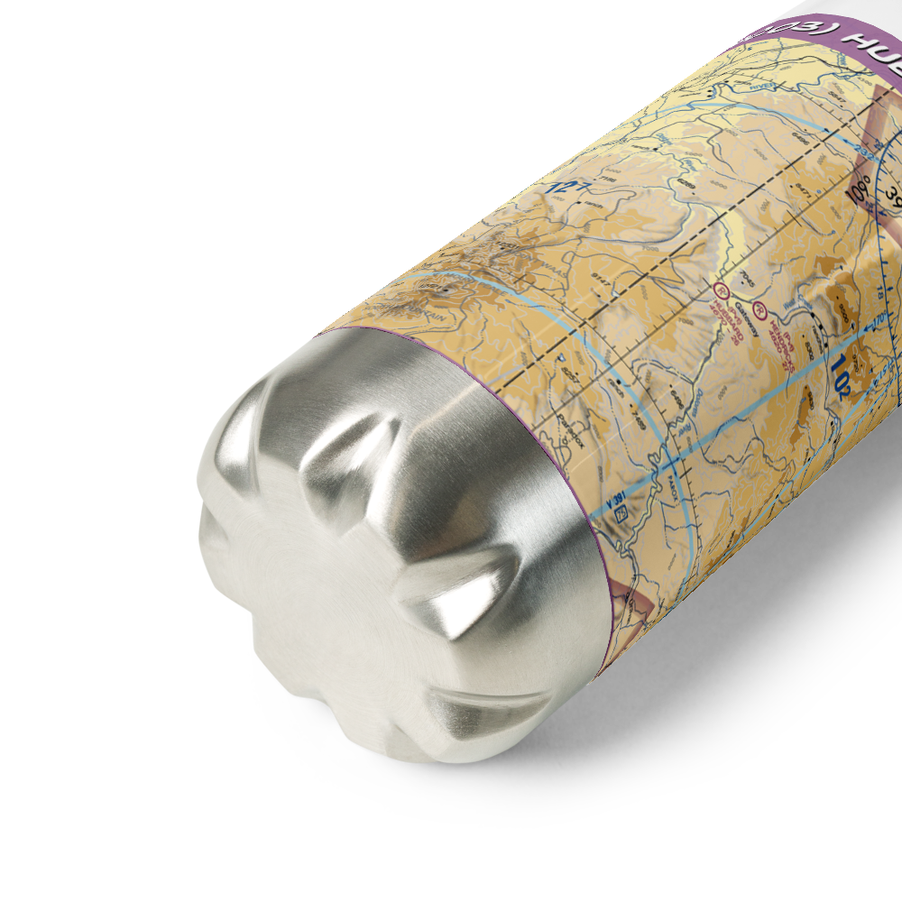 Hubbard Airport (9CO3) VFR Sectional Water Bottle 