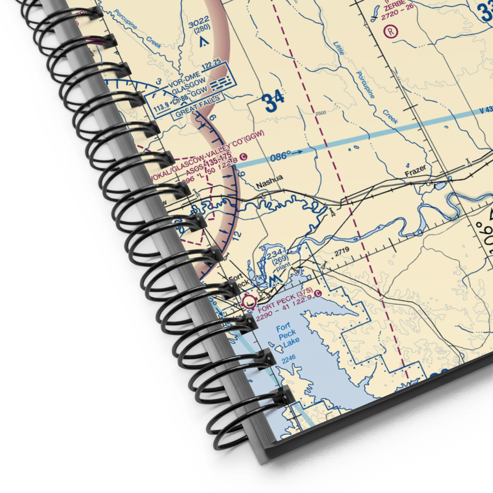 Olfert Airport (MT04) VFR Sectional Notebook 