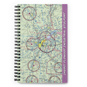 Flowood Industrial STOLport (MS90) VFR Sectional Notebook