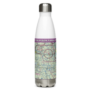 Finlayson Farm Airport (9FL8) VFR Sectional Water Bottle