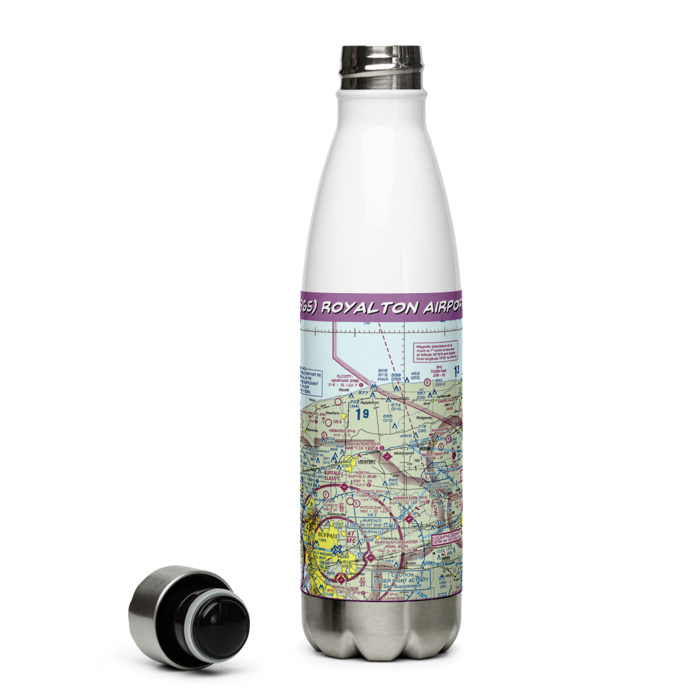 Royalton Airport (9G5) VFR Sectional Water Bottle 