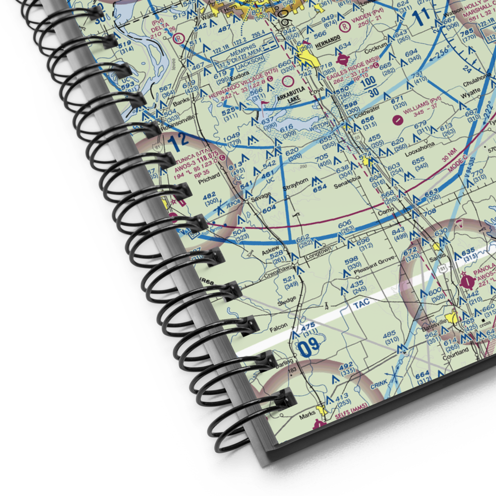 Davis Field (MS62) VFR Sectional Notebook 