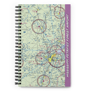 Mississippi Petrified Forest Airport (MS42) VFR Sectional Notebook