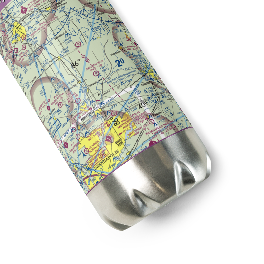 Cruzan Field (9II4) VFR Sectional Water Bottle 
