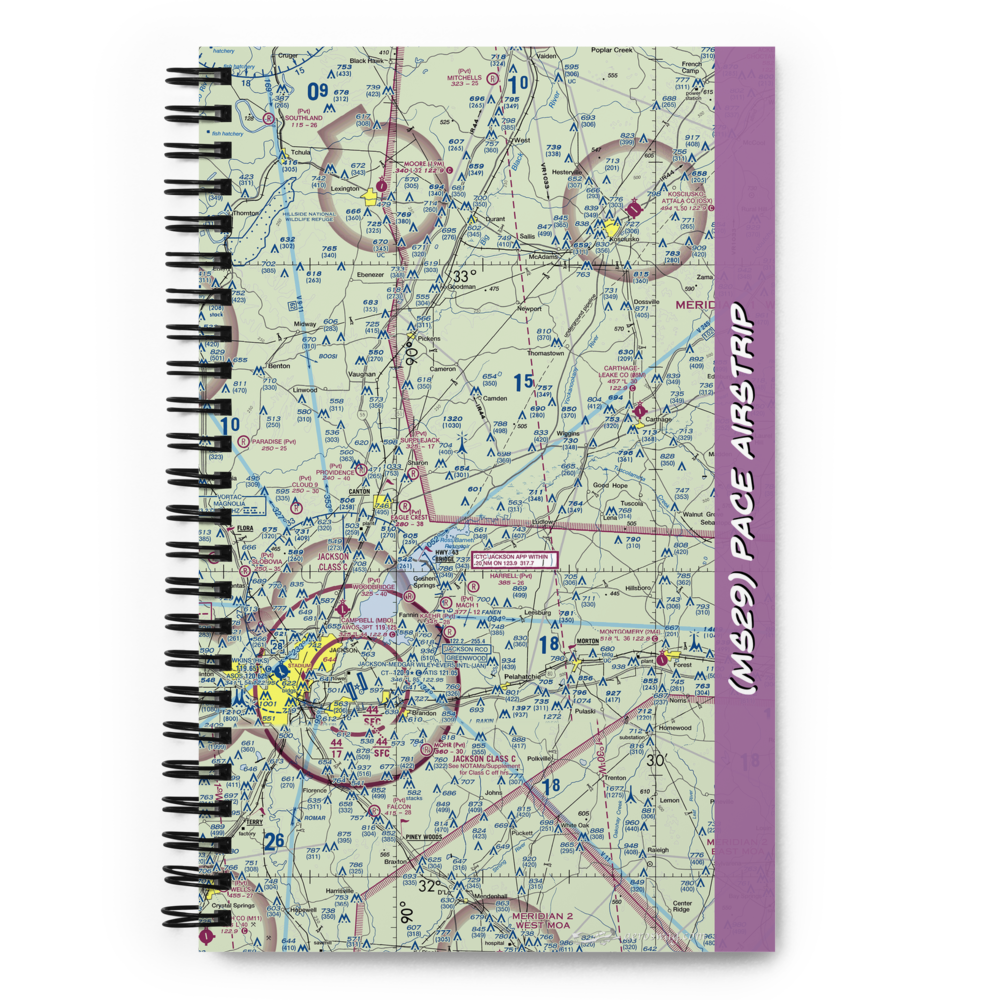 Pace Airstrip (MS29) VFR Sectional Notebook 
