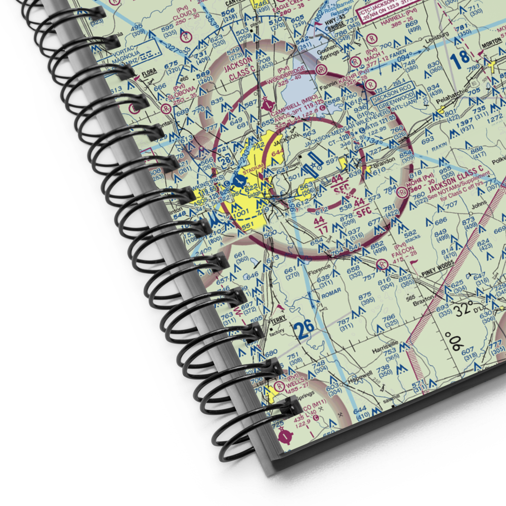 Pace Airstrip (MS29) VFR Sectional Notebook 