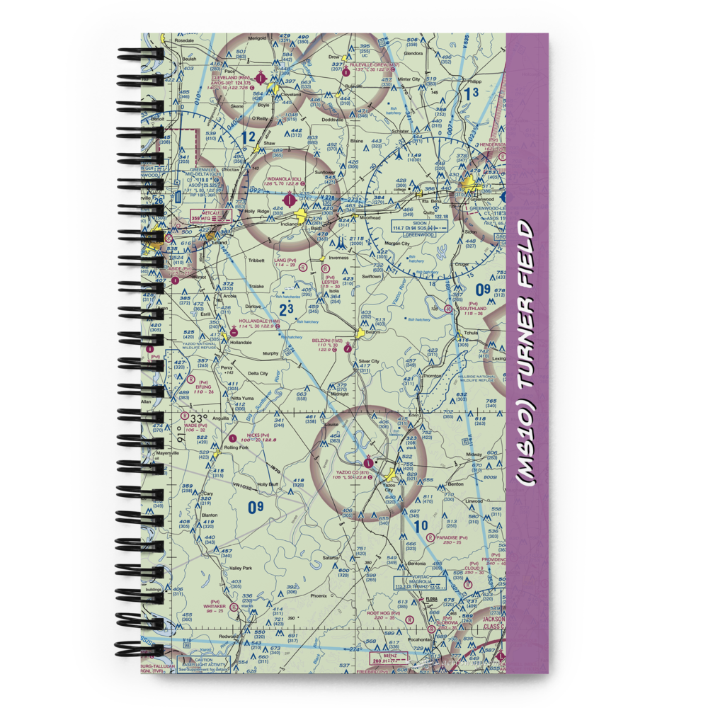Turner Field (MS10) VFR Sectional Notebook 