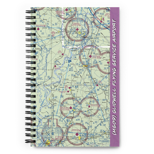 Glidwell Flying Service Airport (MS09) VFR Sectional Notebook
