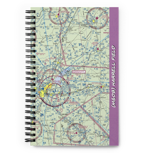 Harrell Field (MS08) VFR Sectional Notebook