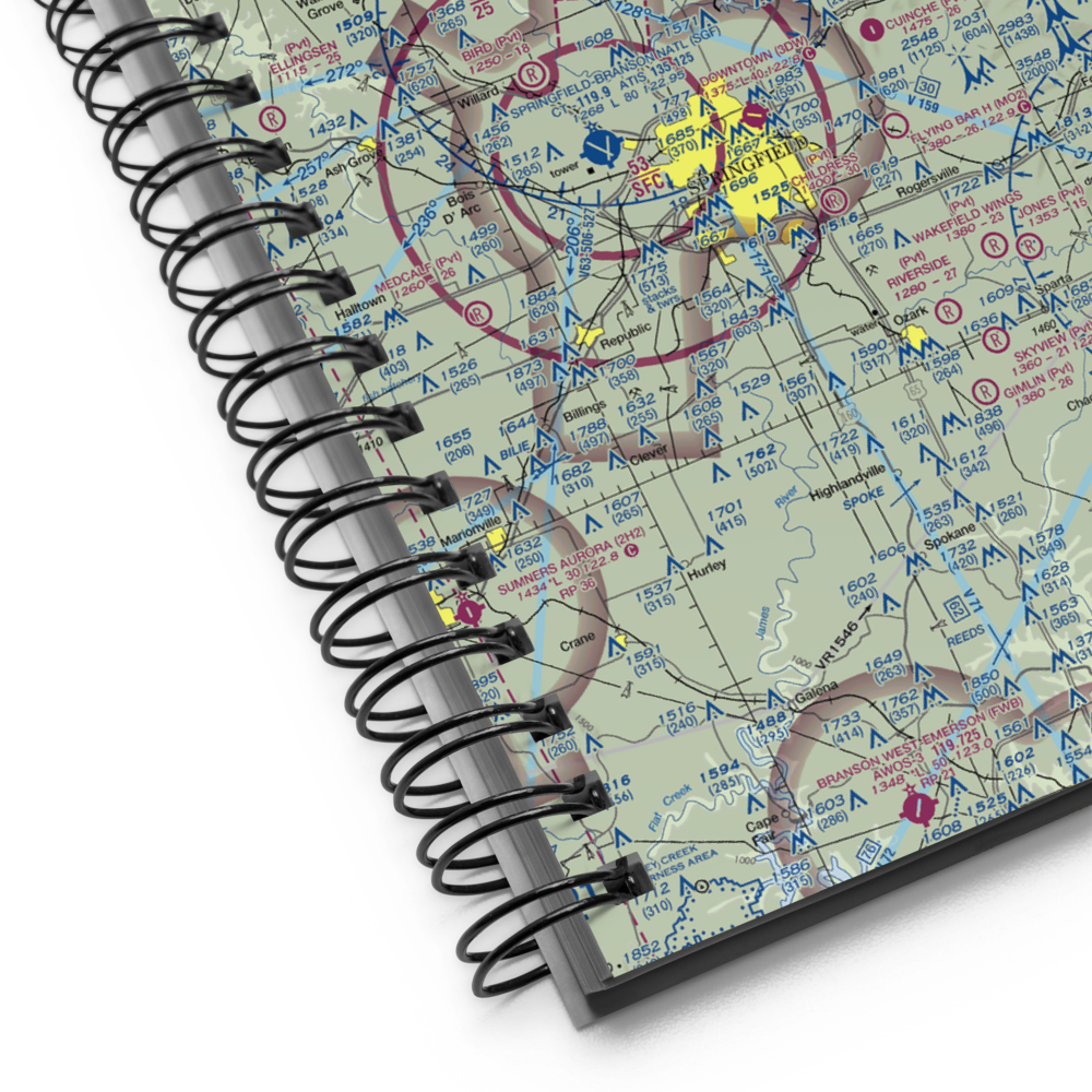 Eads Ridge Airport (MO68) VFR Sectional Notebook 