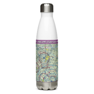Lawlor-Justus Airport (9MO3) VFR Sectional Water Bottle