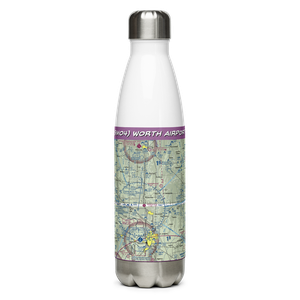 Worth Airport (9MO4) VFR Sectional Water Bottle